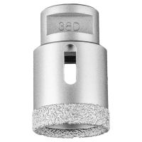 Dry diamond drill bit DCD FL dia. 38 mm M14 PSF for tiles (angle grinder)