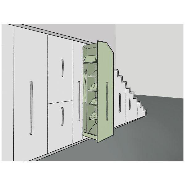 peka Forte Système d'extension de façade pour armoire haute pour constructions en bois