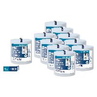 TORK® Vorteilspack Extra Starke Mehrzweck Papierwischtücher (blau) 10 Stück