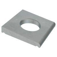 Scheiben vierkant, keilförmig für U-Träger DIN 434-Stahl tZn