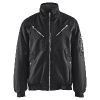 Blouson d&#39;hiver Type pilote noir