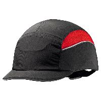 Anstoßkappe schwarz/rot