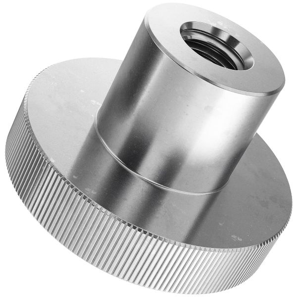 Rändelmuttern hohe Form DIN 466-rostfrei A1 1.4305