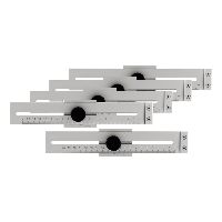 Gramil con corredera plana, Longitud de trazado: 300mm