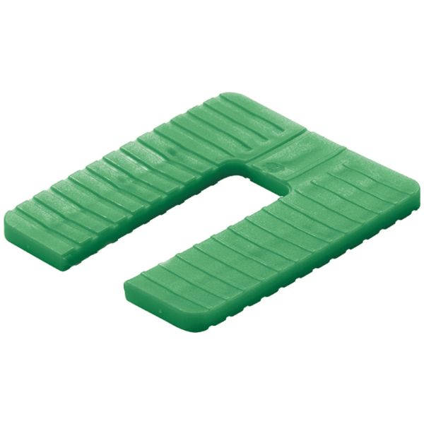Cale de montage Euroklick 40x30x5mm vert