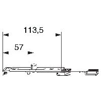 maco MM Embout p. fen. basculante vertical 180° bas et haut