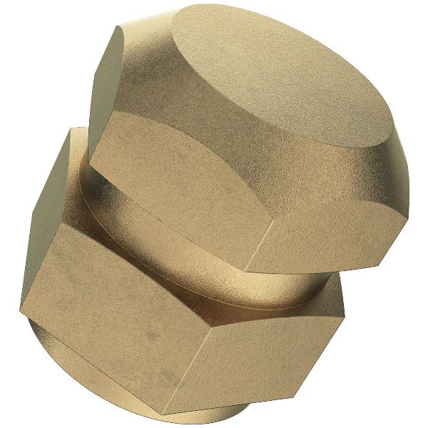 Ecrous encastrés DIN 16903R-laiton