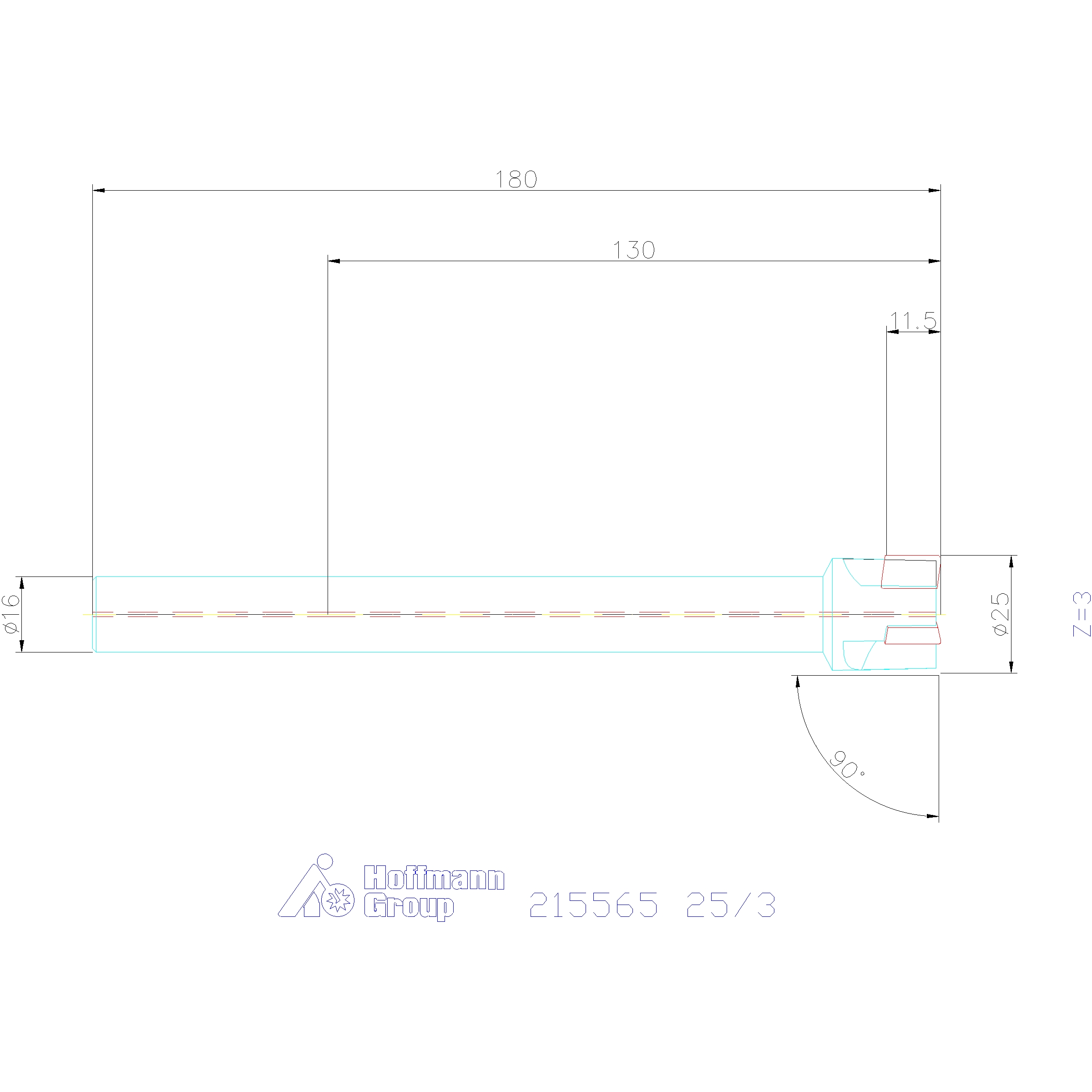 Softcut ® sarokmaró hengeres szárral, AP.. váltólapkákhoz