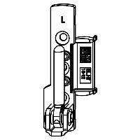 WINKHAUS Ecklager HT 130kg 20-12 links silber
