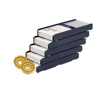 RCMX otočná rezná platnička, stredné obrábanie 50 kus, HB7020-2, Veľkosť: 1204