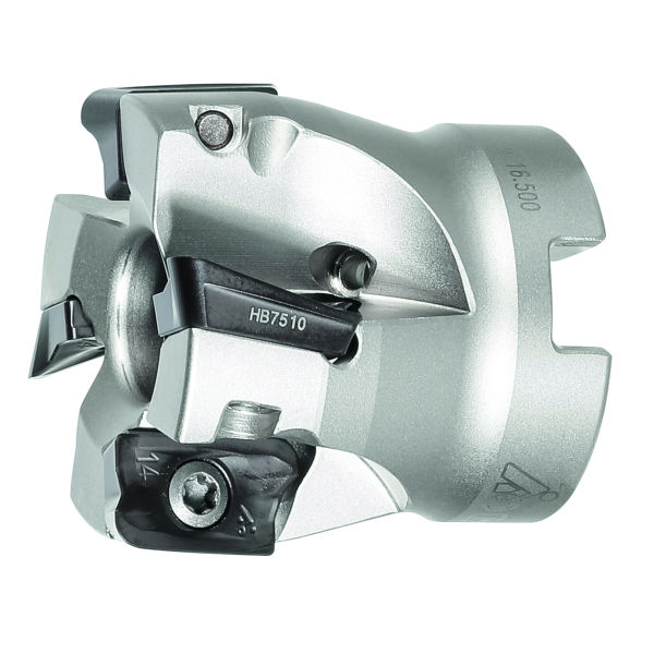 Fresa per spallamenti Softcut® con foratura, per inserti AP..