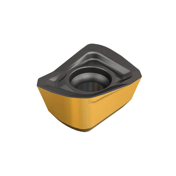 H490 ANKX 1205R15T-FF IC830 Plaquettes non réversibles rectangulaires avec 2 arêtes de coupe hélicoïdales pour le fraisage forte avance à de faibles profondeurs de passe