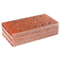 Set di 50 fogli carta abrasiva Fori 10x