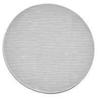 Round soundproofing roundels with sliding foil