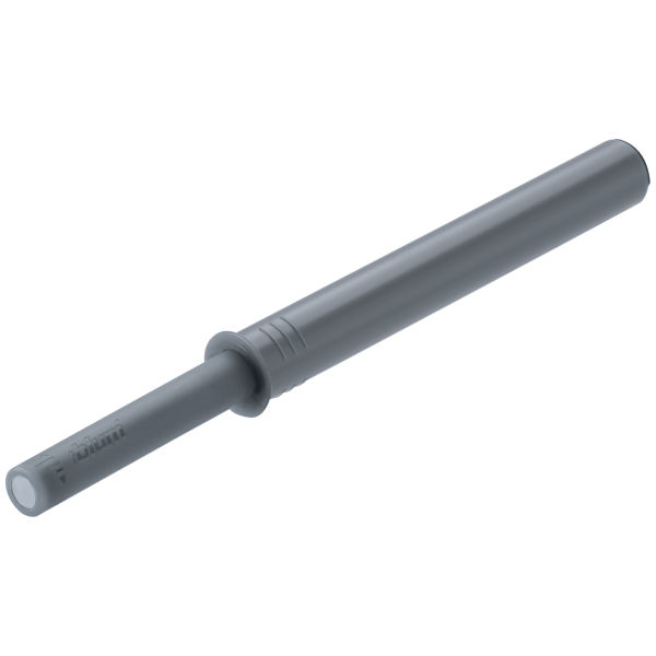 blum TIP-ON long avec aimant 956A1002 gris-acier plast. e.i.