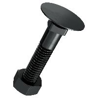 Senkschrauben mit niedrigem Vierkant und Mutter DIN 608-8.8 vgs