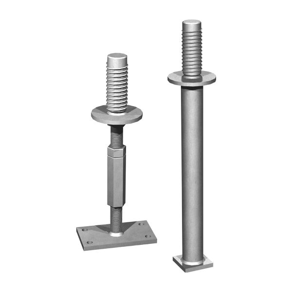 SST Stützenfuss CPS40 Stahl fzn Rohrhöhe 450