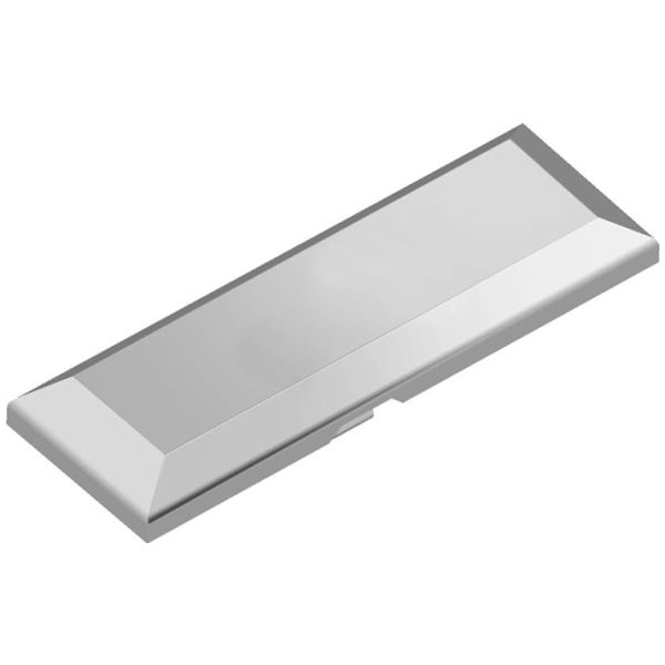 Hettich Veosys Capuchons neutre avec Logo Acier inoxydable