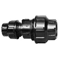 Riefenrohr-Reduktions-Schraubmuffe K55 / K40