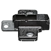 blum Clip Kreuzmontageplatte für Systemschraube onyxschwarz