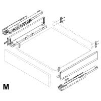 blum LEGRABOX pure set M silk white 40kg
