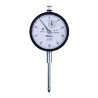 Reloj comparador, tapa plana, versión ISO 30 mm, 0,01 mm