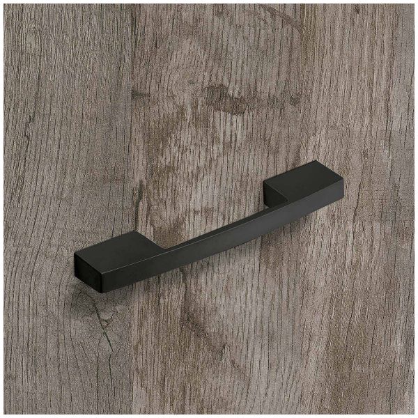 Hettich Poignée Evisa noir mat 128 mm