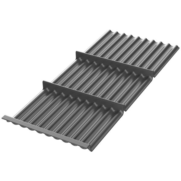 Gewürzdoseneinsatz LBX SALSA anthrazit genarbt, NL 500 mm, KB300 mm, SS 16 mm