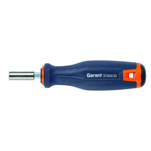 Tournevis porte-embouts 1/4 pouce avec aimant, Longueur lame: 30mm