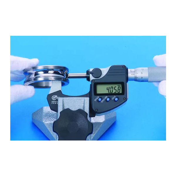 Digitale Bügelmessschraube mit sphärischen Messflächen 0-25 mm, IP65