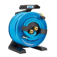 Tambor portamanguera neumático 1/4 pulgada, Longitud utilizable de la manguera: 20m