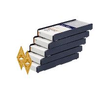 Inserto VCMT per finitura 50 pezzi, HB7020-2, Dimensione: 110304