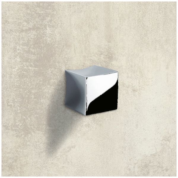 Hettich Bouton Alvito chromé brillant