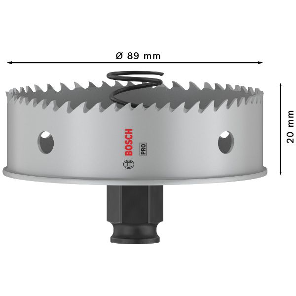 BOSCH PRO Sheet Metal PC Plus Lochsäge, 89&nbsp;mm