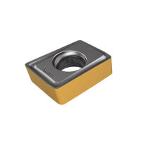MDR ANMU 070304PNTR IC810 Doppelseitige rechteckige Einsätze mit 2 zentralen Schneidkanten für Bohren und 2 Schneidkanten zum Umfangfräsen