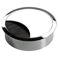 Hettich Kabeldurchlass rund Metall