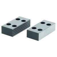 Pair of jaws, hard, shallow serrated, Jaw height: 20SFmm