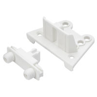 White fascia fitting