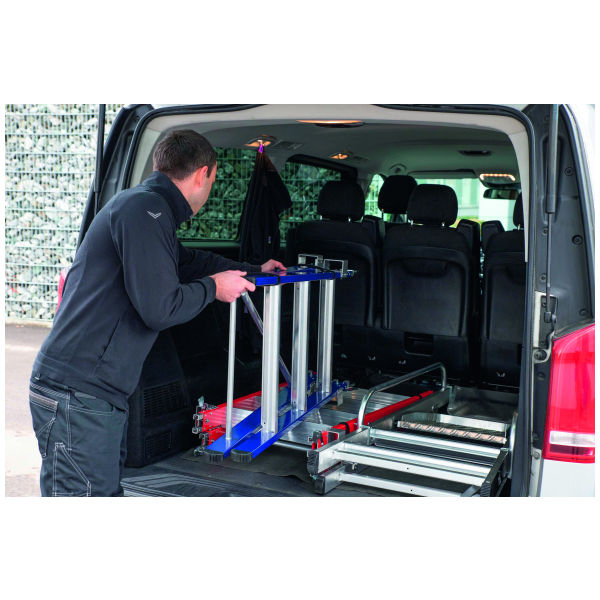 Einsteckteil für Plattformleiter, Zusatzstufen: 4