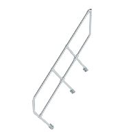 Druhé zábradlí pro schody 45° 6 stupňů