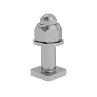 Korlátrendszer T-nyílású csavar M8 x 18 kpl. 1 készlet = 10 db