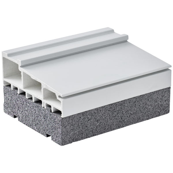 blaugelb HS Sockeldämmprofil EPS 30 für Maco GFK 180