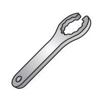 WRENCH ACE 6-7 Clé plate