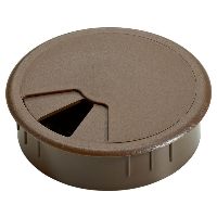 Hettich Kabeldurchlass rund Kunststoff