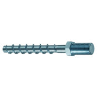 TOGE hexagon head concrete screws with metric external thread galvanised steel TSM