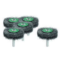 Csapos kefekorong INOX huzal, 0,20 mm