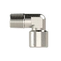 Winkelstück, innen / außen, G/R 1/2, SW 21, Messing vernickelt