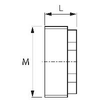 ER-Spannmutter innenliegend