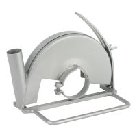 Carro guía con boquilla de aspiración para corte, banda de sujeción, 230 mm