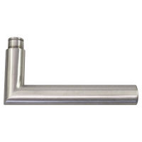 NICKAL Türdrücker 5171 Edelstahl matt 130x55mm Ø20mm